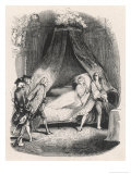 Manon and Her Lover Confronted Giclee Print by Tony Johannst