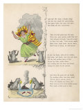 The Dreadful Story About Harriet and the Matches "She Burns All Over Everywhere" Giclee Print by Heinrich Hoffmann