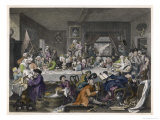 Humours of an Election Entertainment Reproduction procédé giclée par Nicholson 