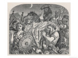 Jacobite Rising at Killiecrankie the Jacobites Rout Mackay's Royalist Force Giclee Print by Noel Paton