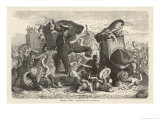 Ptolemy 1 Soter Ruler of Egypt Defeats Demetrius Poliorcetes at Gaza Giclee-vedos tekijänä H. Leutemann