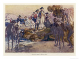 Captain Arthur Phillip Lands in Sydney Cove and Has His First Encounter with the Aboriginals Giclee Print by G.w. Lambert