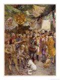 Rebellion in the Northwest the Rebel Nor'-Westers at Fort William Giclee Print by Henry Sandham
