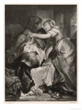 The Merry Wives of Windsor, Falstaff Concealed by the Merry Wives Giclee Print by H. Makart
