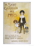 Fauntleroy Suit and Dogs Gicléedruk van Henry Morin