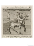 Centaurus Star Figure reproduction procédé giclée par Gaius Julius Hyginus