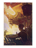 Bessemer Converter reproduction procédé giclée par Thornton Oakley