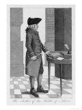 Adam Smith Economist and Philosopher Giclée-tryk af John Kay