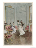 He Dances with Maria Luisa at Compiegne Giclée-Druck von Lucius Rossi