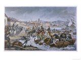 Egyptian Campaign the Glorious (But Secret) Departure of the Armee d'Orient from Toulon for Egypt Giclee Print by Martinet 