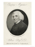 William Paley Archdeacon of Carlisle Philosopher Author of Evidences of Christianity Giclee Print by Ridley 