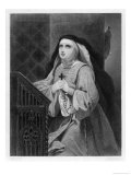 Of Avila Spanish Mystic and Saint Giclee Print by Schopin 