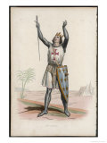 Louis IX Crusader and Saint in the Holy Land Giclee Print by A. Hesse