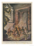 Ascetics Burn Giclee Print by M. Guidi