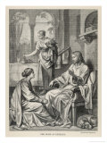 Jesus Talks with Mary While Martha Does Housework Giclee Print by Heinrich Hofmann