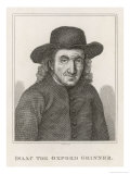 This Ugly Man Famed for His Grinning or Gurning Set Himself up as a Public Grinner Giclee Print by Robert Grave