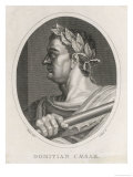 Titus Flavius Domitianus Roman Emperor Assassinated Giclee Print by J. Pass