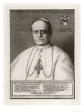 Pope Pius XI Giclee Print by Rene Godard