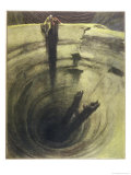 Virgil Shows Dante the Condemned Suffering in Inferno Giclee Print by J. Segrelle
