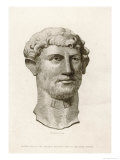 Publius Aelius Hadrianus Roman Emperor Giclee Print by W. Skelton