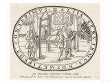 An English Printing House Giclee Print by R. Pont