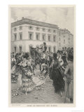 The Triumphal Return to Madrid by Ferdinand Giclée-Druck von Lucius Rossi