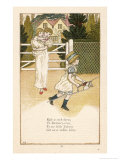 Ride a Cock-Horse reproduction procédé giclée par Kate Greenaway