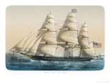 The American Clipper Ship "Challenge" of New York Giclee Print by Lebreton 