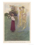 Joan of Arc French Heroine Giclee-trykk av Howard Pyle