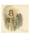 Hamlet, Ophelia Loses Her Wits reproduction procédé giclée par H.m. Paget