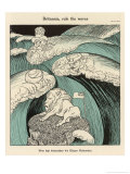 Britannia Rules Waves ジクレープリント - Thomas Theodor・Heine