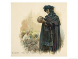 Hamlet with Yorick's Skull Giclee Print by Walter Paget