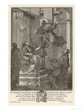 Franciscan Friar S Giclée-Druck von De Rochas