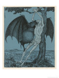 Vampire Bat ジクレープリント - Thomas Theodor・Heine