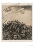 German Spring Offensive: The Germans Counter-Attack When Thought to be Defeated Giclee Print by Wilhelm Schulz