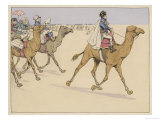 During His Egyptian Campaign He is Accompanied by Savants Giclee Print by Job 