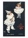 An Overture, Boy and Girl in Pierrot Costume Take a Fancy to One Another Giclée-tryk af H.d. Sandford An Overture, Boy and Girl in Pierrot Costume Take a Fancy to One Another Giclée-tryk af H.d. Sandford