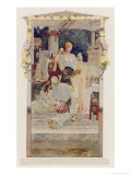 Daughter of Zeus and Leda Giclee Print by A.f. Gorguet