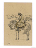 Napoleon I During the Russian Campaign 1812 Giclee Print by Job 