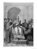 Pope Gregorius IX Giclee Print by P. Marchetti