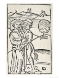 Witch Embraces the Devil the Devil Embraces a Witch Giclee Print by Ulrich Molitor