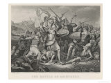 English Victory at Agincourt Giclee Print by J.h. Mortimer
