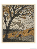 Death Shakes the Dead Leaves from the Trees ジクレープリント - Thomas Theodor・Heine
