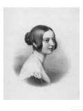 Queen Victoria Circa 1840 Giclee Print by W.c Ross
