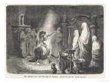 The Oracle of Delphi Entranced Giclee-vedos tekijänä H. Leutemann