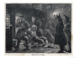 Press-Gang at Work Giclee Print by Paul Hardy