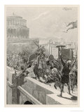 Otto Takes Rome Giclee Print by G. Rochegrosse