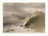 Great Gale Causes Devastation Among the Allied Vessels Moored in the Harbour Giclee Print by W. Simpson