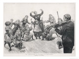 The Employment of Children in Pantomimes Giclee Print by Paul Renouard