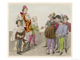 Tournament is Proclaimed and Colours (Coats of Arms) are Exchanged Giclee Print by Henry Shaw